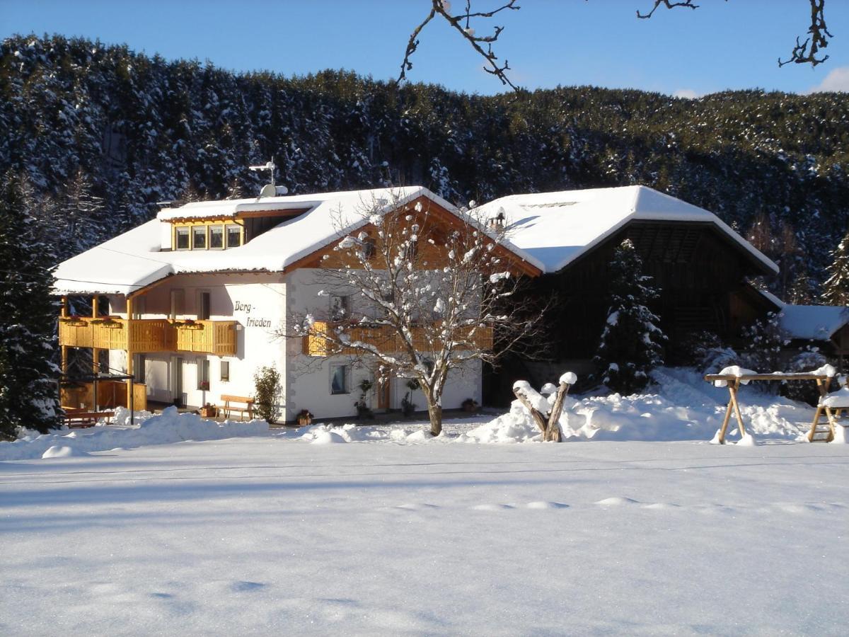 Haus Bergfrieden Leilighet Castelrotto Eksteriør bilde