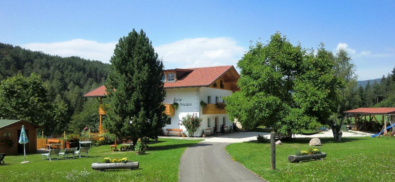 Haus Bergfrieden Leilighet Castelrotto Eksteriør bilde
