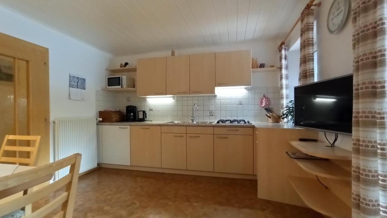 Haus Bergfrieden Leilighet Castelrotto Eksteriør bilde